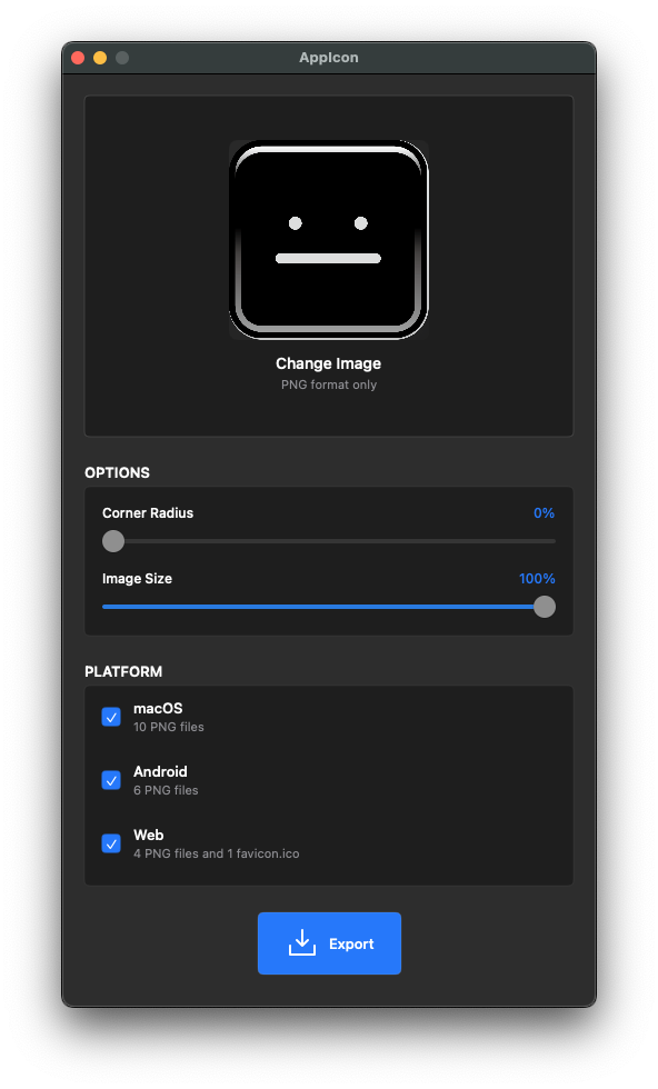 AppIcon Screenshot